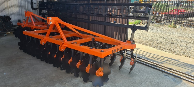 Борона дисковая навесная БДН 3,6х2Н, 24 рабочих органа купить в Ярославле – «БДН-АгроКубань», 2
