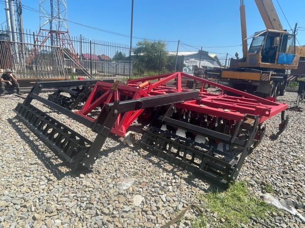 Борона дисковая прицепная БДН 6х4П цельнорамная, 56 рабочих органа купить в Ярославле – «БДН-АгроКубань», 2