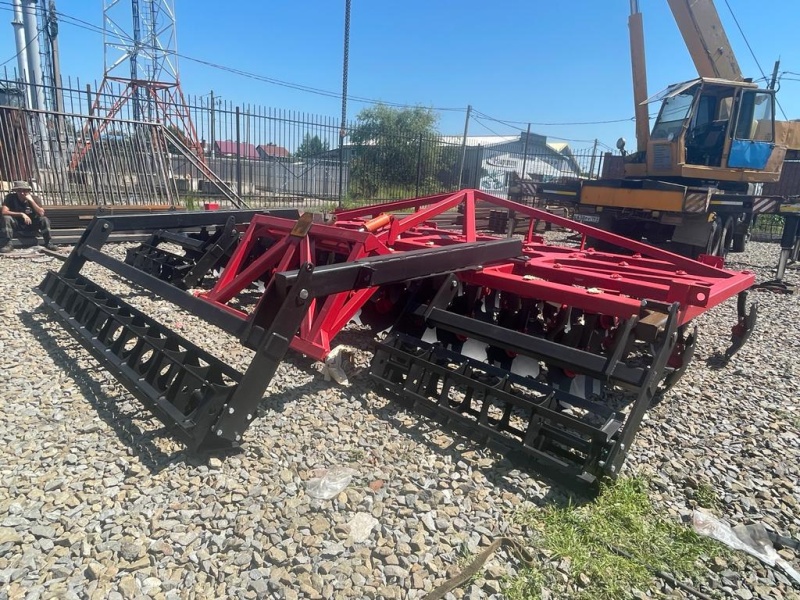 Борона дисковая прицепная БДН 6х4П цельнорамная, 56 рабочих органа купить в Ярославле – «БДН-АгроКубань», 2