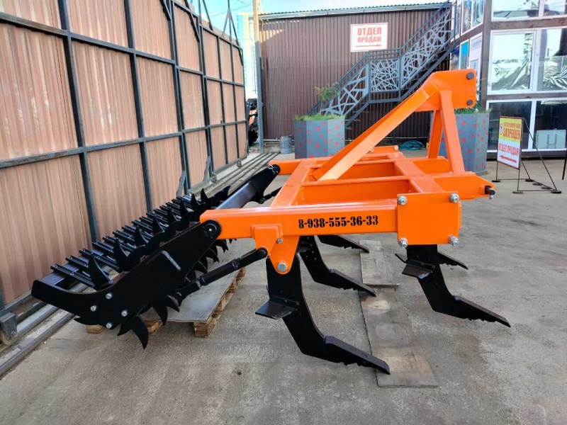 Плуг чизельный навесной ПЧН-2,1Н с зубчатым катком купить в Ярославле – «БДН-АгроКубань», 7
