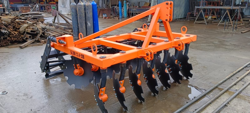 Борона дисковая навесная БДН 2,4х2Н с амортизаторами катка, 14 рабочих органов купить в Ярославле – «БДН-АгроКубань», 5